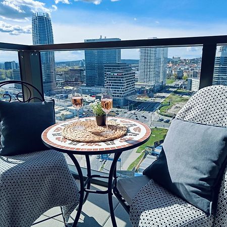 Sag 20Th Floor Klingerka Residence Castle View Free Parking Free Wifi Pressburg Exterior foto