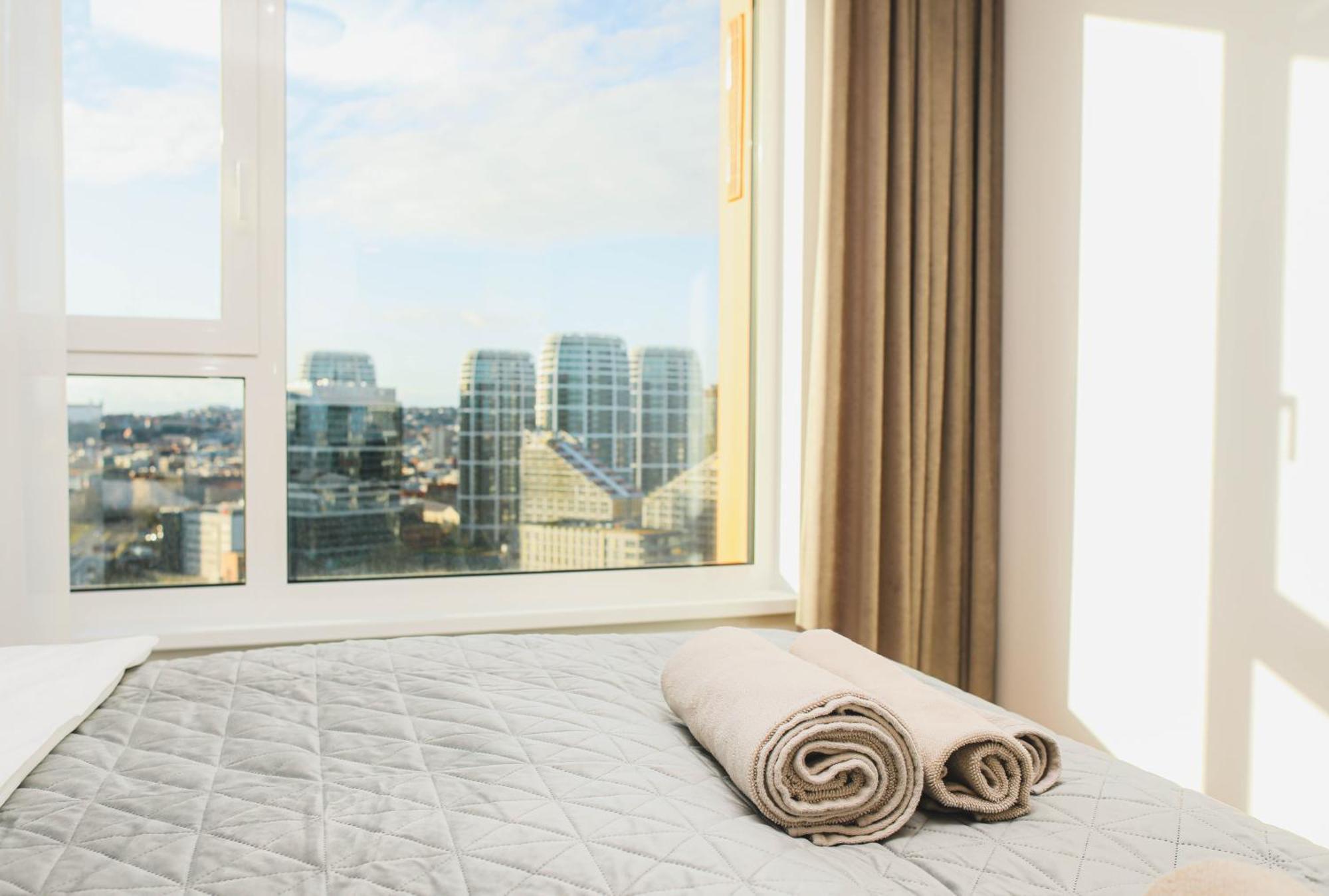 Sag 20Th Floor Klingerka Residence Castle View Free Parking Free Wifi Pressburg Exterior foto